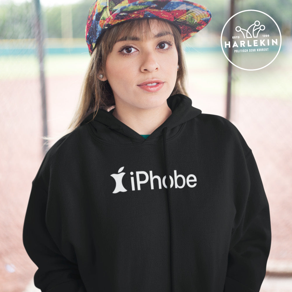 SPASSKULTUR HOODIE MÄDELS • IPHOBE-HARLEKINSHOP