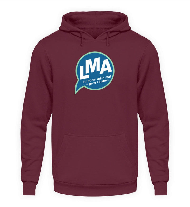 SPASSKULTUR HOODIE MÄDELS • LMA: IHR KÖNNT MICH MAL GERN HABEN-HARLEKINSHOP