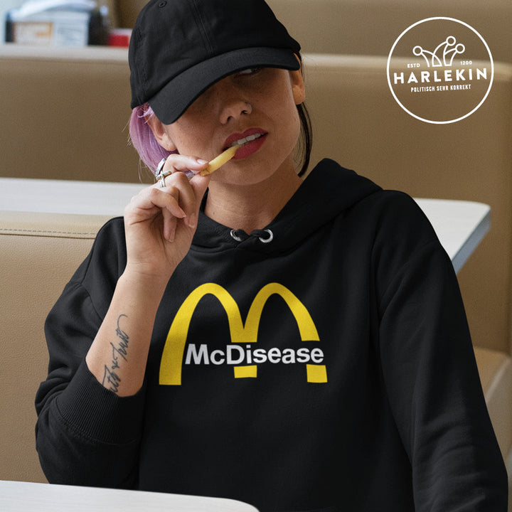 SPASSKULTUR HOODIE MÄDELS • MCDISEASE-HARLEKINSHOP