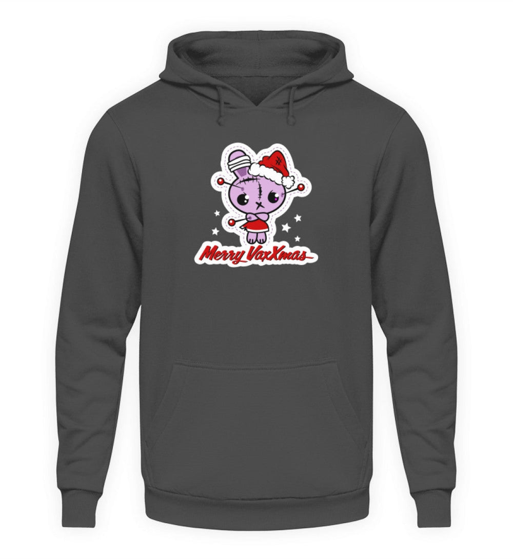 SPASSKULTUR HOODIE MÄDELS • MERRY VAXXMAS-HARLEKINSHOP