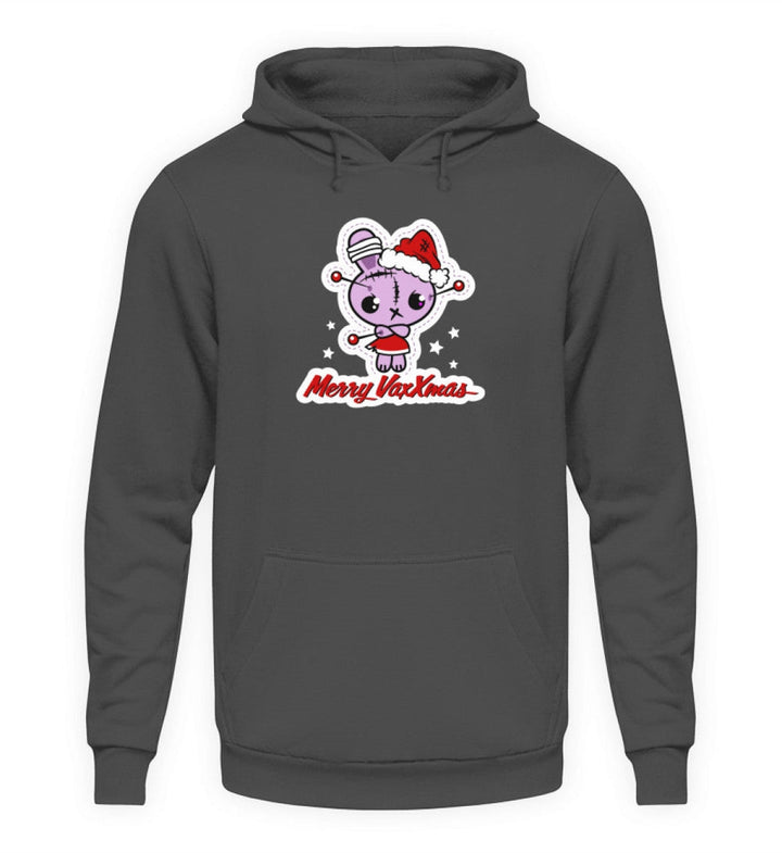 SPASSKULTUR HOODIE MÄDELS • MERRY VAXXMAS-HARLEKINSHOP