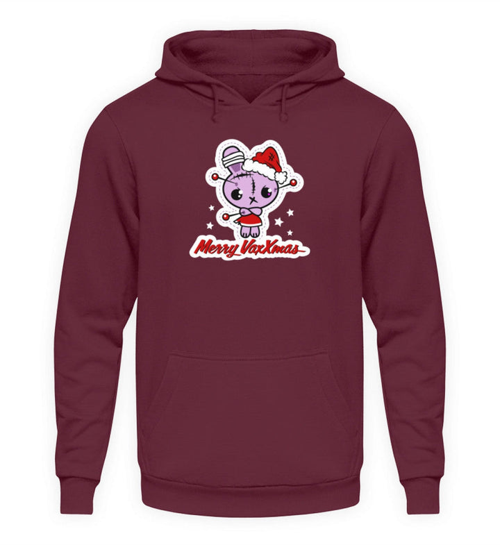 SPASSKULTUR HOODIE MÄDELS • MERRY VAXXMAS-HARLEKINSHOP