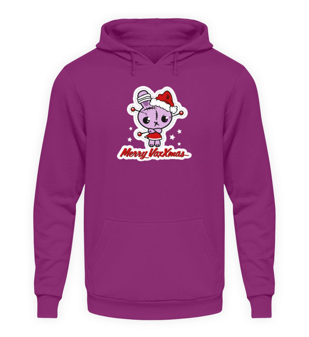 SPASSKULTUR HOODIE MÄDELS • MERRY VAXXMAS-HARLEKINSHOP