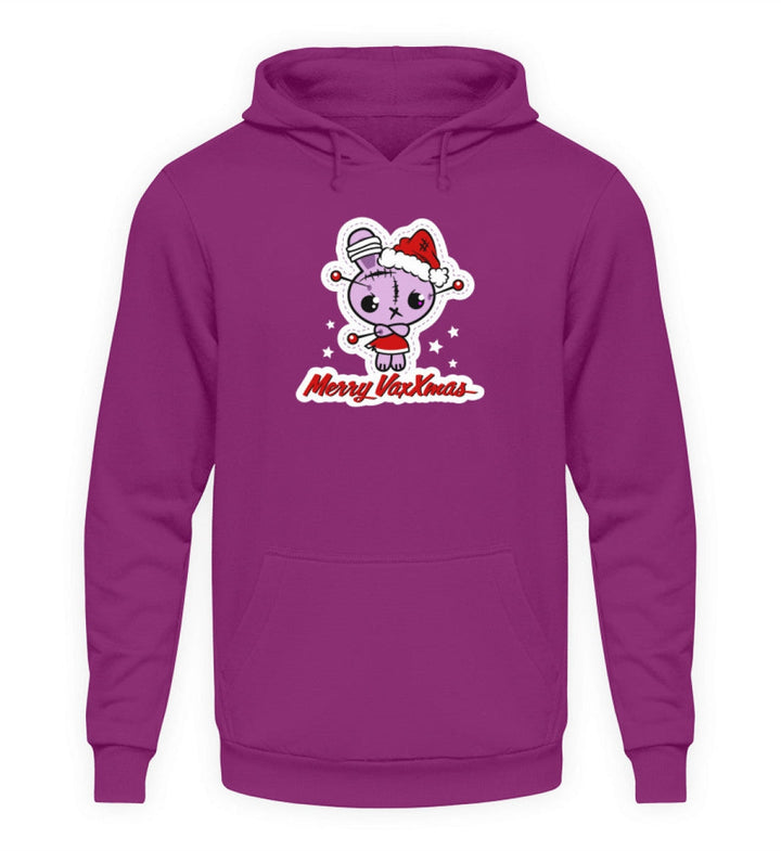 SPASSKULTUR HOODIE MÄDELS • MERRY VAXXMAS-HARLEKINSHOP
