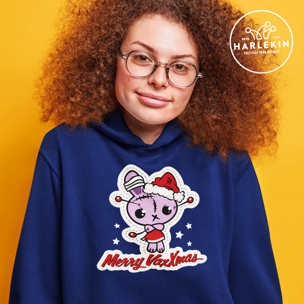 SPASSKULTUR HOODIE MÄDELS • MERRY VAXXMAS-HARLEKINSHOP