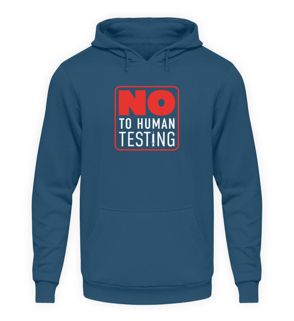 SPASSKULTUR HOODIE MÄDELS • NO HUMAN TESTING-HARLEKINSHOP