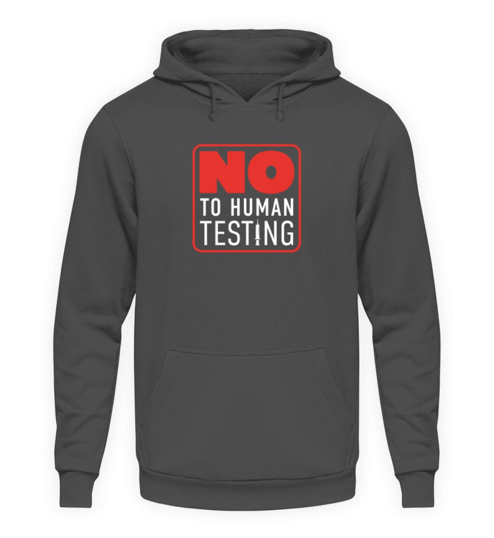 SPASSKULTUR HOODIE MÄDELS • NO HUMAN TESTING-HARLEKINSHOP