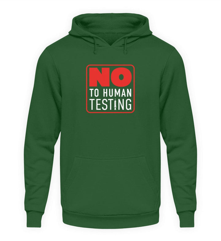 SPASSKULTUR HOODIE MÄDELS • NO HUMAN TESTING-HARLEKINSHOP