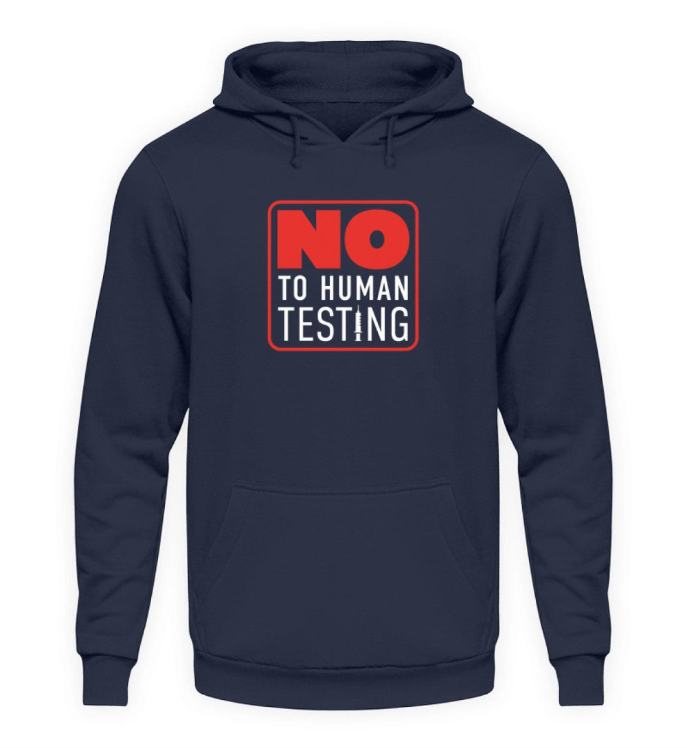 SPASSKULTUR HOODIE MÄDELS • NO HUMAN TESTING-HARLEKINSHOP