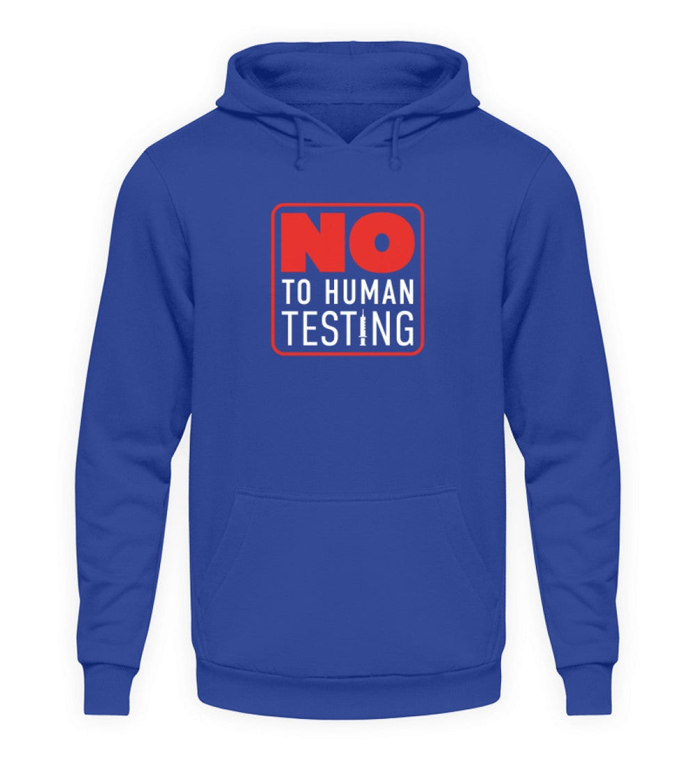 SPASSKULTUR HOODIE MÄDELS • NO HUMAN TESTING-HARLEKINSHOP