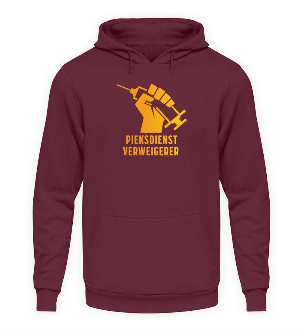 SPASSKULTUR HOODIE MÄDELS • PIEKSDIENST VERWEIGERER - DUNKEL-HARLEKINSHOP