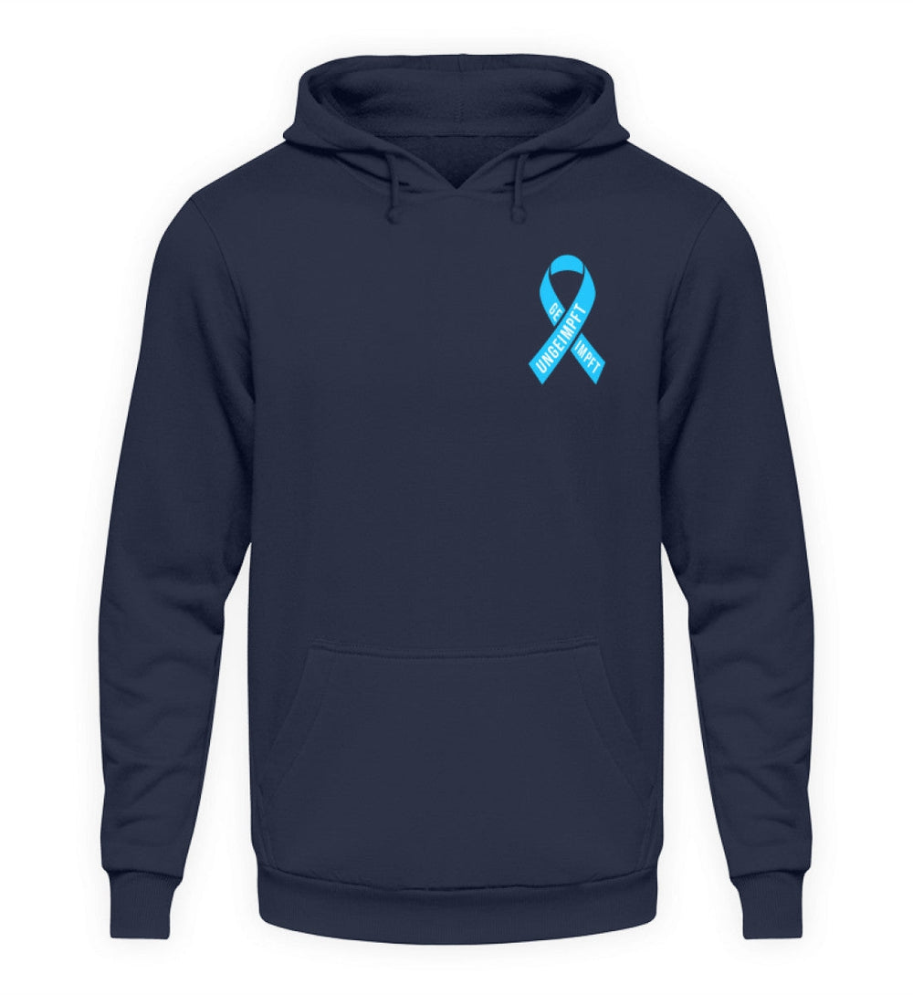 SPASSKULTUR HOODIE MÄDELS • SOLISCHLEIFE / SOLIDARITY RIBBON GEIMPFT UNGEIMPFT-HARLEKINSHOP