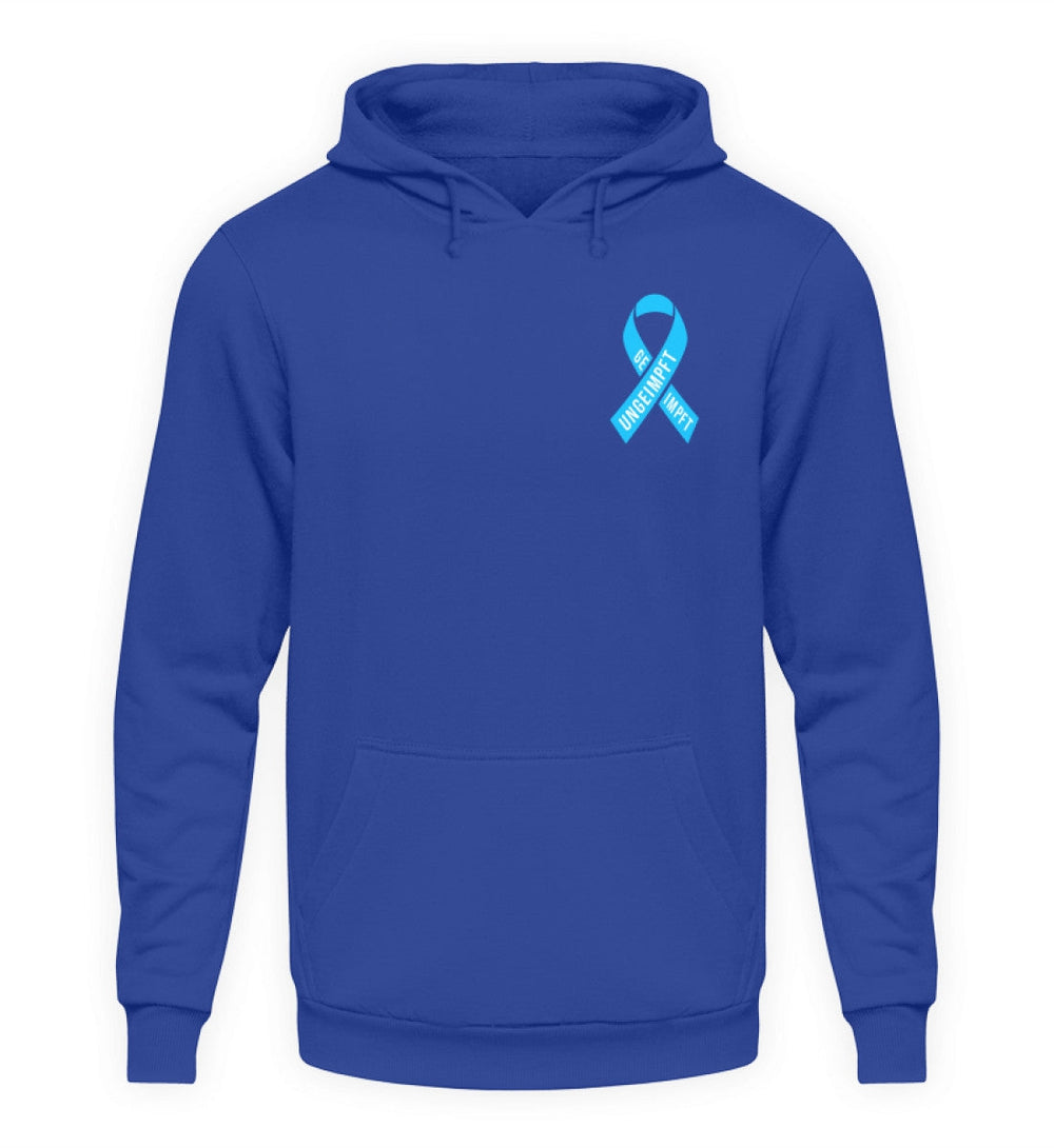 SPASSKULTUR HOODIE MÄDELS • SOLISCHLEIFE / SOLIDARITY RIBBON GEIMPFT UNGEIMPFT-HARLEKINSHOP