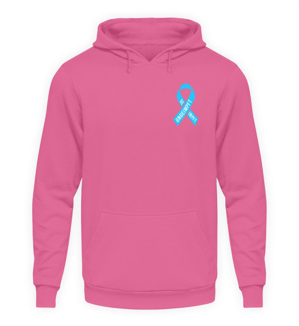SPASSKULTUR HOODIE MÄDELS • SOLISCHLEIFE / SOLIDARITY RIBBON GEIMPFT UNGEIMPFT-HARLEKINSHOP