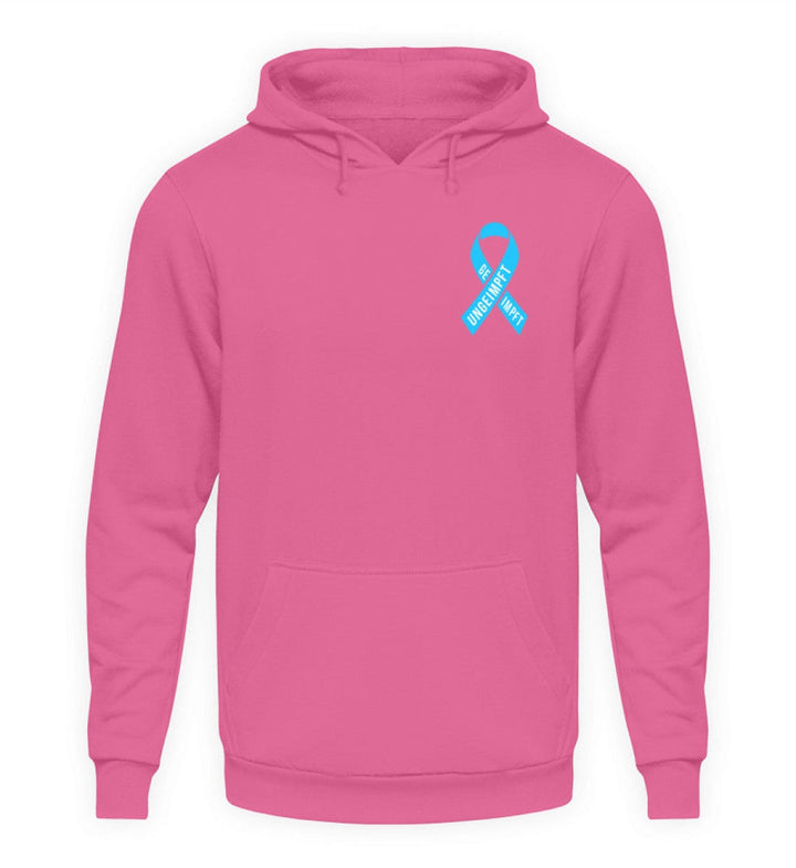 SPASSKULTUR HOODIE MÄDELS • SOLISCHLEIFE / SOLIDARITY RIBBON GEIMPFT UNGEIMPFT-HARLEKINSHOP