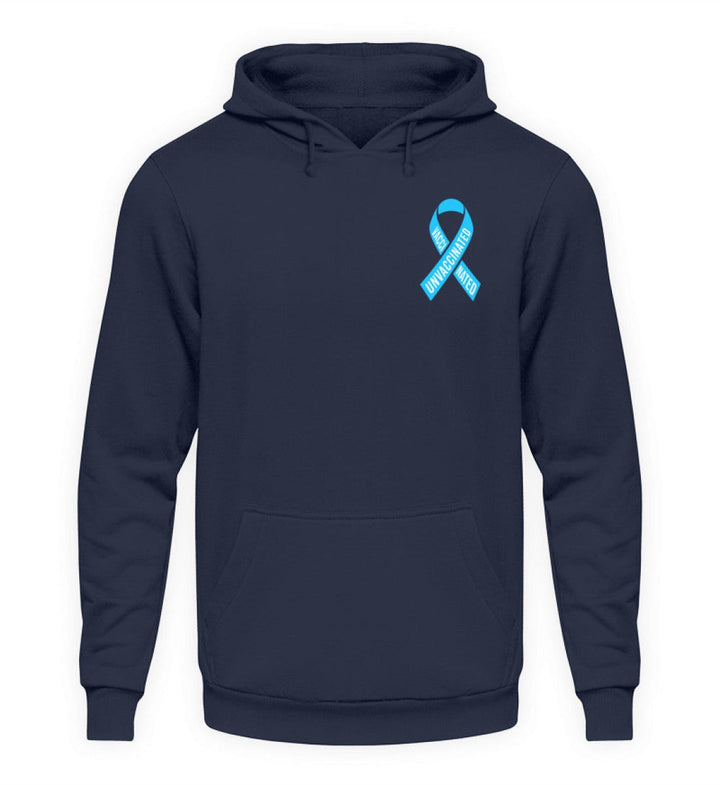 SPASSKULTUR HOODIE MÄDELS • SOLISCHLEIFE / SOLIDARITY RIBBON VAXXINATED UNVAXXINATED-HARLEKINSHOP