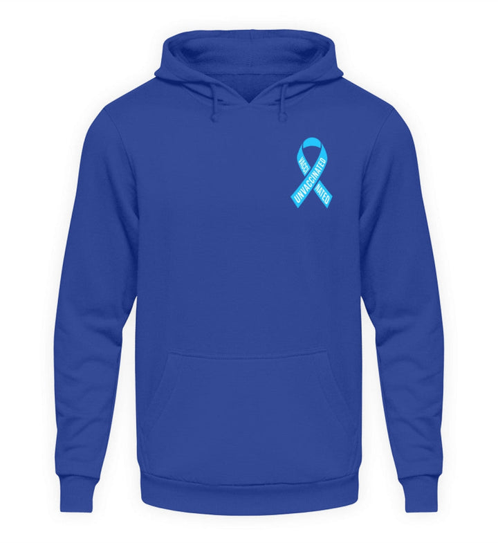 SPASSKULTUR HOODIE MÄDELS • SOLISCHLEIFE / SOLIDARITY RIBBON VAXXINATED UNVAXXINATED-HARLEKINSHOP