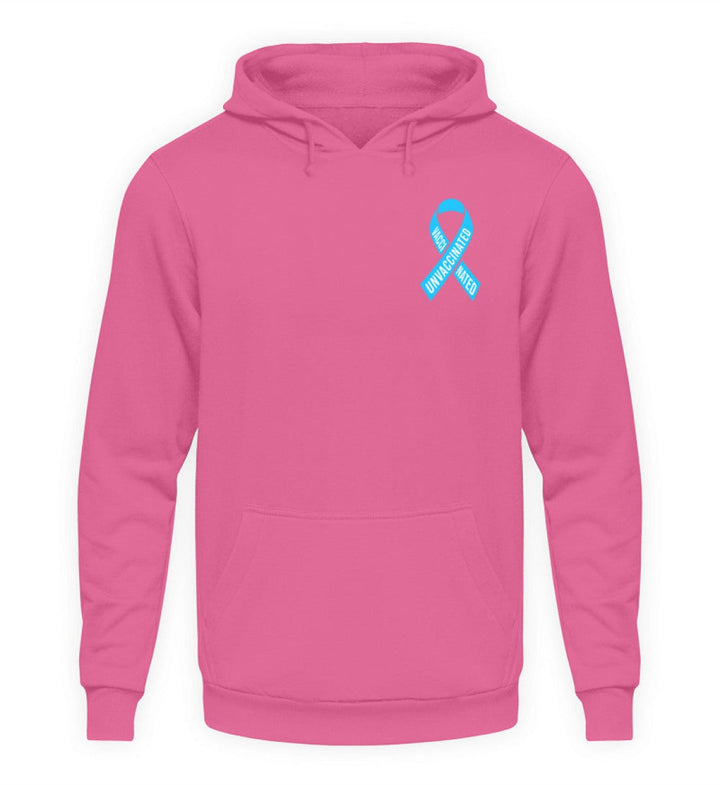 SPASSKULTUR HOODIE MÄDELS • SOLISCHLEIFE / SOLIDARITY RIBBON VAXXINATED UNVAXXINATED-HARLEKINSHOP