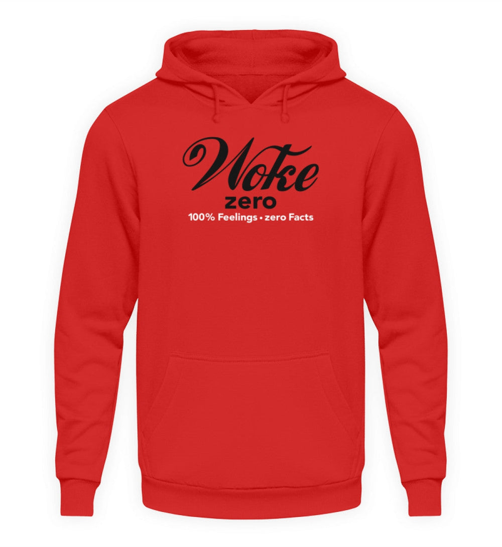 SPASSKULTUR HOODIE MÄDELS • WOKE ZERO - ROT-HARLEKINSHOP