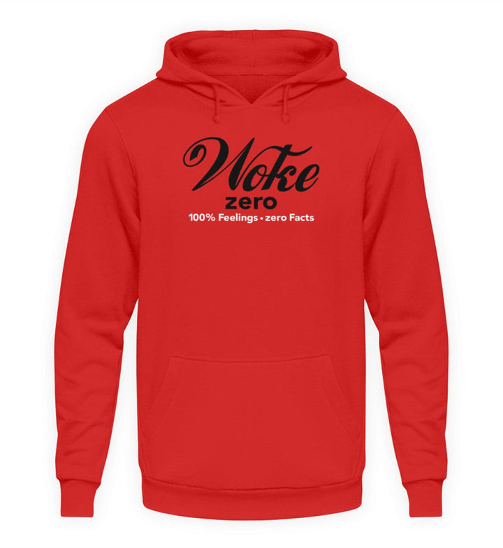 SPASSKULTUR HOODIE MÄDELS • WOKE ZERO - ROT-HARLEKINSHOP