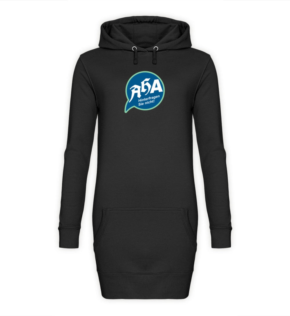 SPASSKULTUR HOODIEKLEID MÄDELS • AHA / HINTERFRAGEN SIE NICHT-HARLEKINSHOP