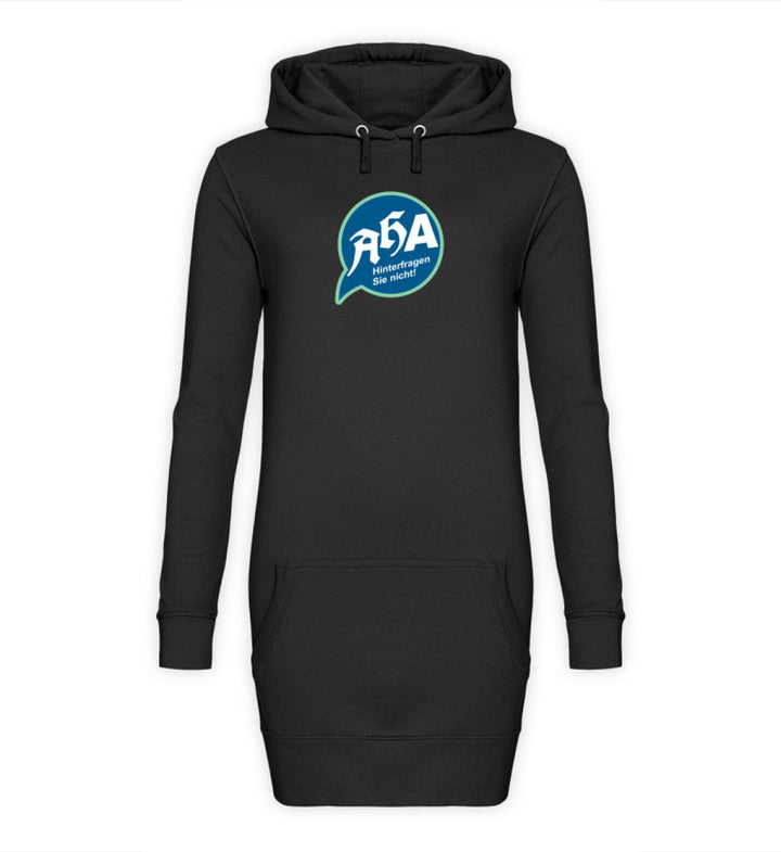 SPASSKULTUR HOODIEKLEID MÄDELS • AHA / HINTERFRAGEN SIE NICHT-HARLEKINSHOP