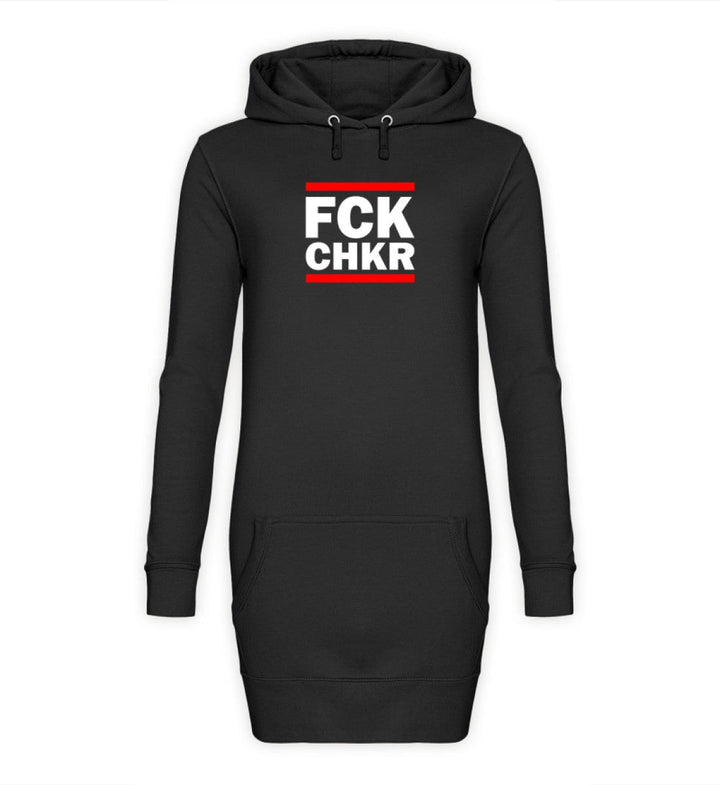 SPASSKULTUR HOODIEKLEID MÄDELS • FCK CHKR FAKTENCHECKER-HARLEKINSHOP