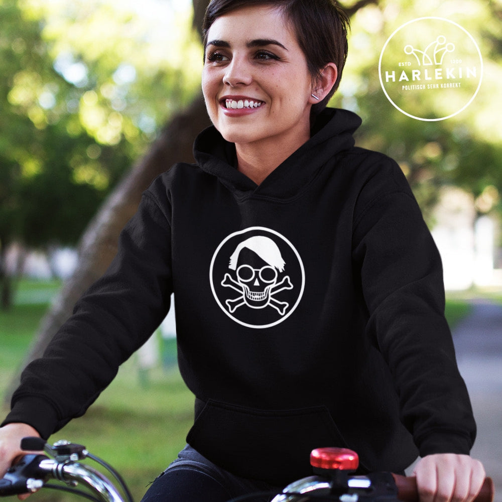 SPASSKULTUR ORGANIC HOODIE MÄDELS • KALLE WARNT-HARLEKINSHOP
