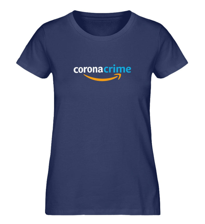 SPASSKULTUR ORGANIC SHIRT MÄDELS • CORONA CRIME - DUNKEL-HARLEKINSHOP