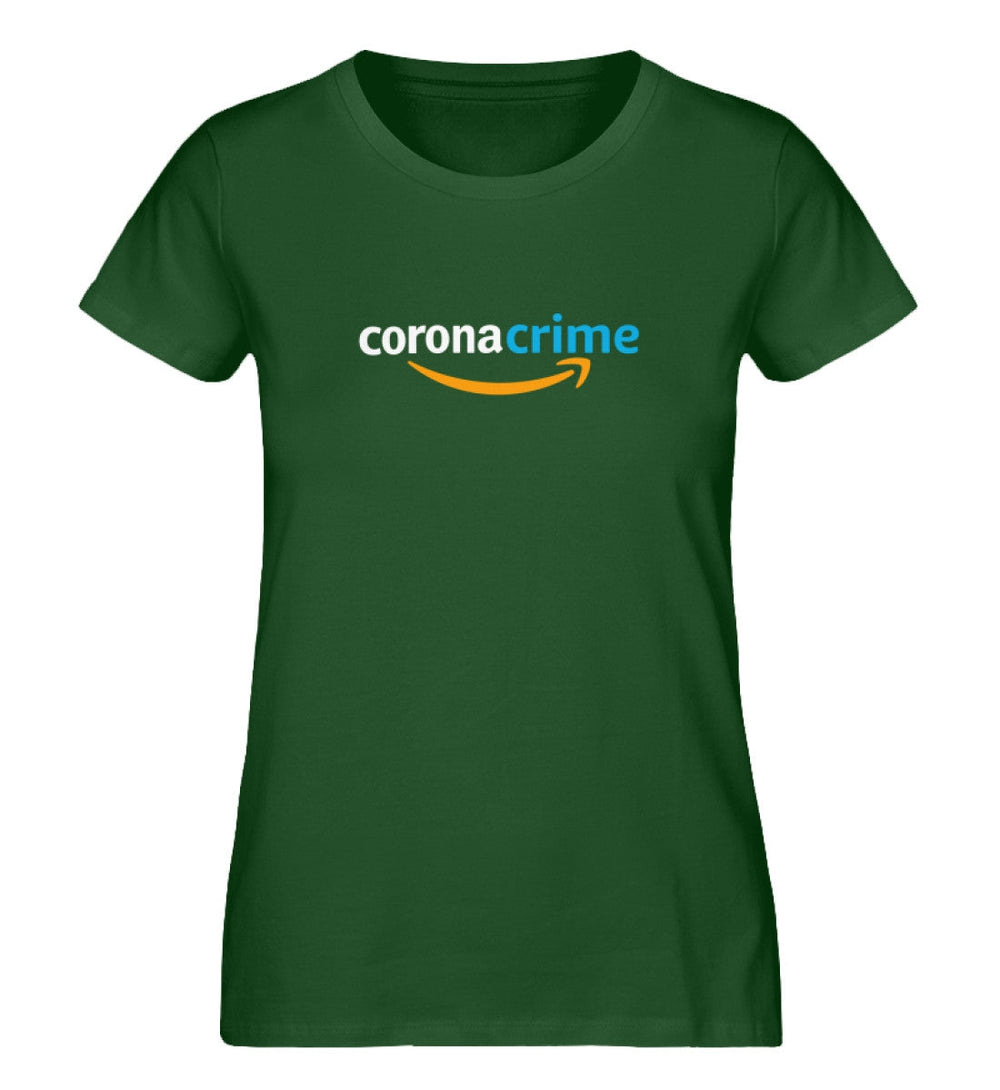 SPASSKULTUR ORGANIC SHIRT MÄDELS • CORONA CRIME - DUNKEL-HARLEKINSHOP