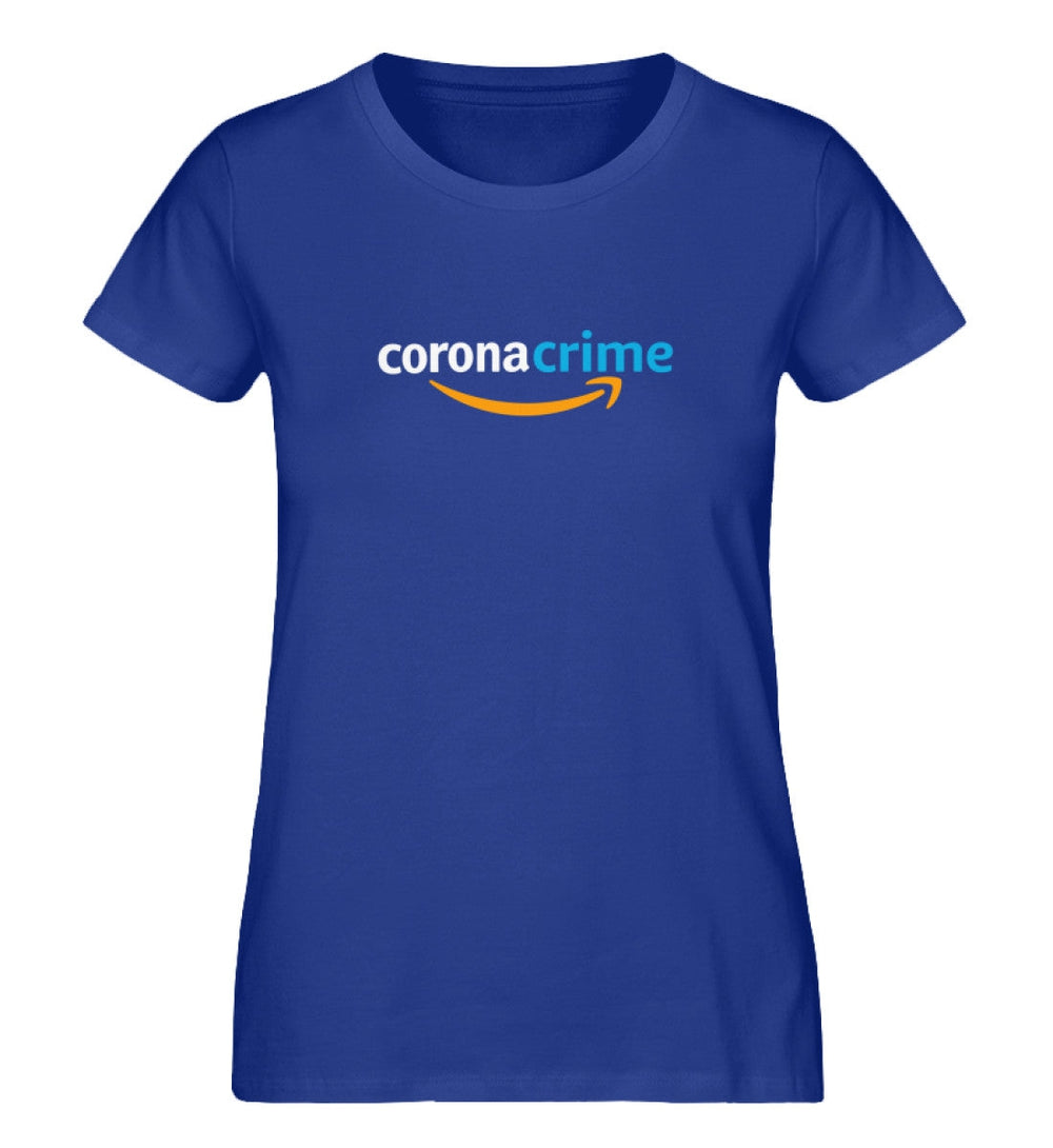 SPASSKULTUR ORGANIC SHIRT MÄDELS • CORONA CRIME - DUNKEL-HARLEKINSHOP