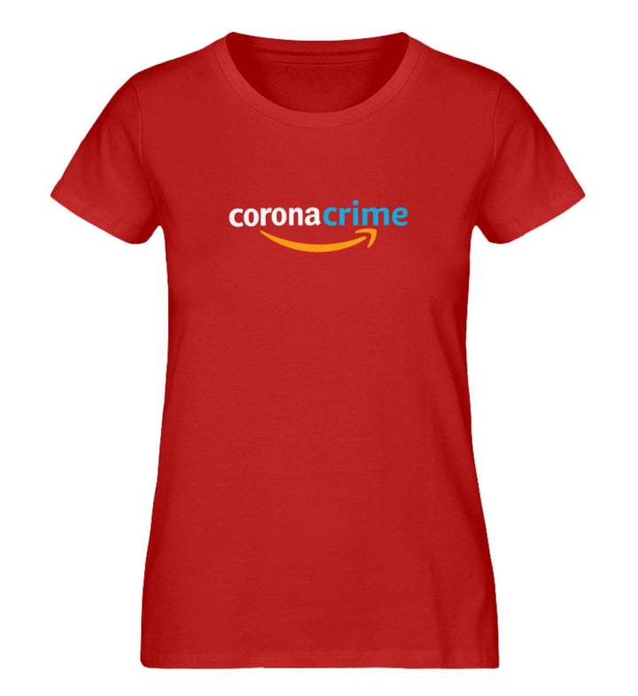 SPASSKULTUR ORGANIC SHIRT MÄDELS • CORONA CRIME - DUNKEL-HARLEKINSHOP