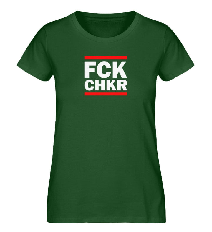 SPASSKULTUR ORGANIC SHIRT MÄDELS • FCK CHKR FAKTENCHECKER-HARLEKINSHOP
