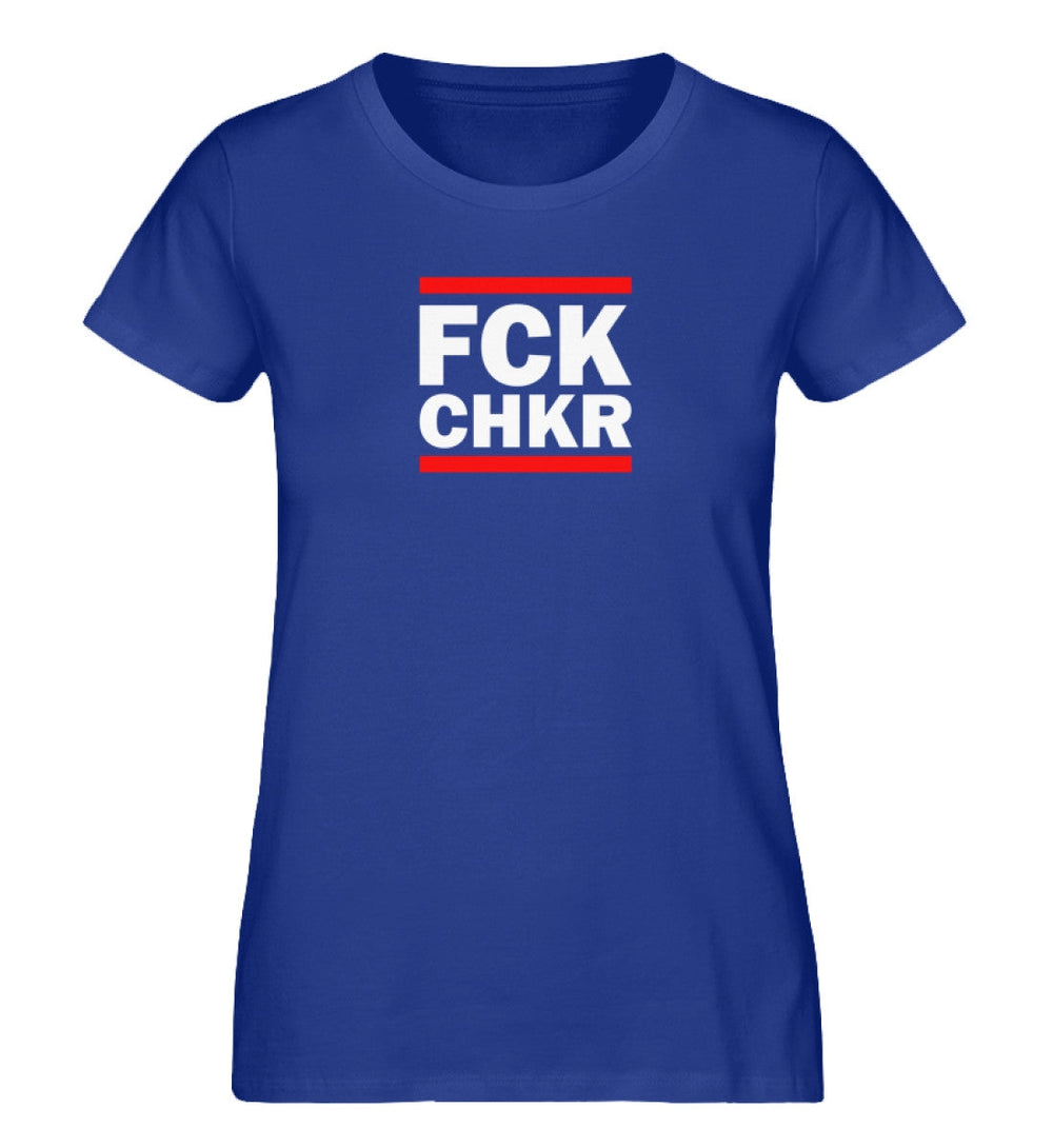 SPASSKULTUR ORGANIC SHIRT MÄDELS • FCK CHKR FAKTENCHECKER-HARLEKINSHOP