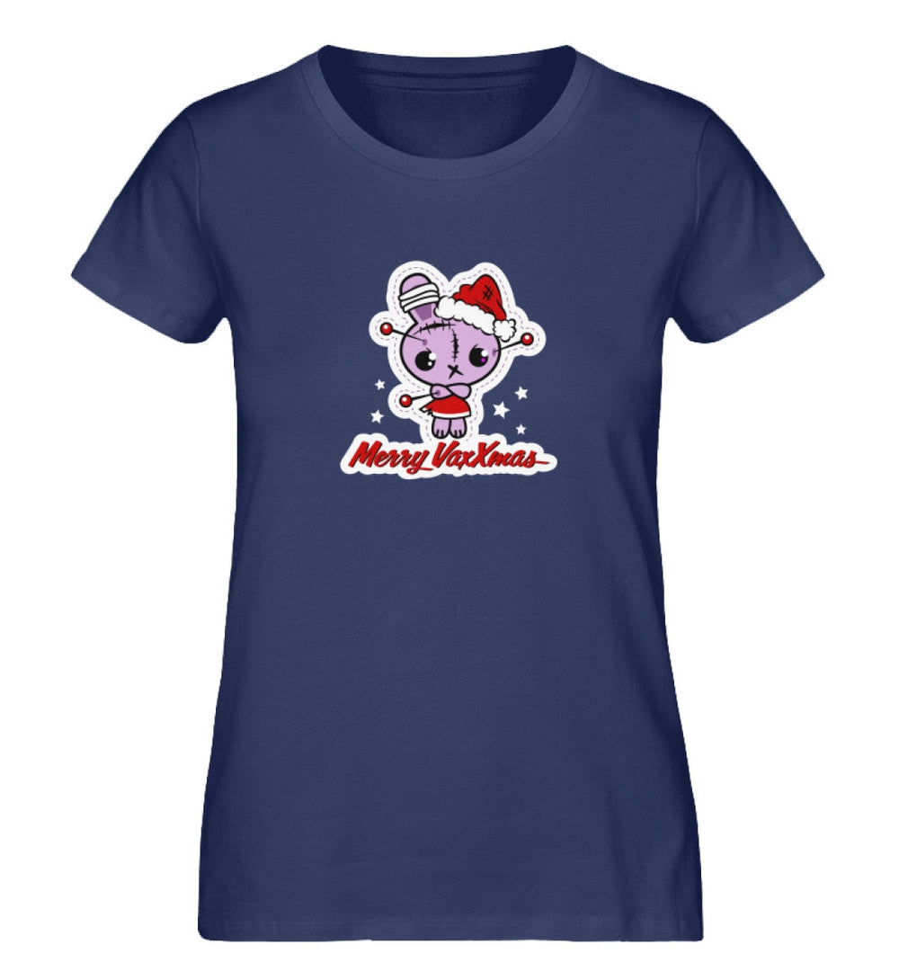 SPASSKULTUR ORGANIC SHIRT MÄDELS • MERRY VAXXMAS-HARLEKINSHOP