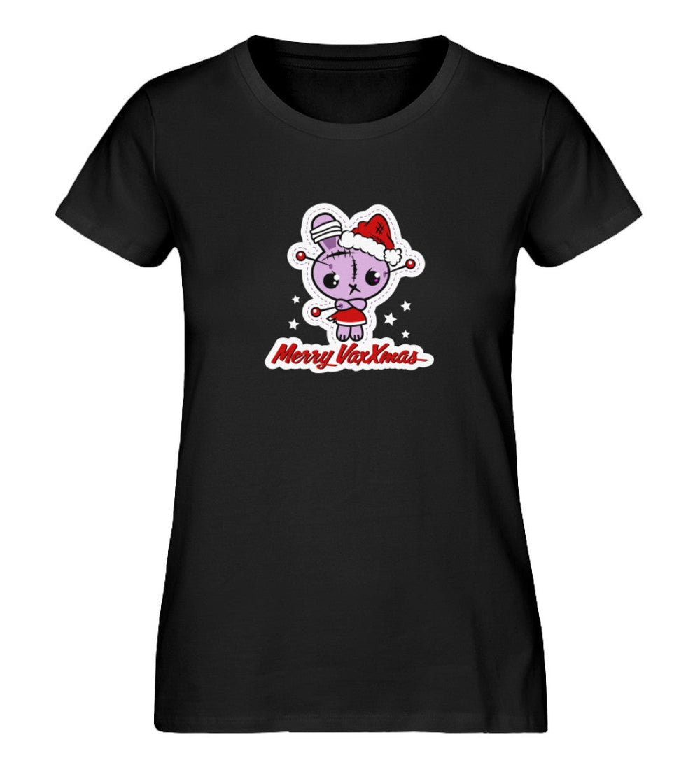 SPASSKULTUR ORGANIC SHIRT MÄDELS • MERRY VAXXMAS-HARLEKINSHOP