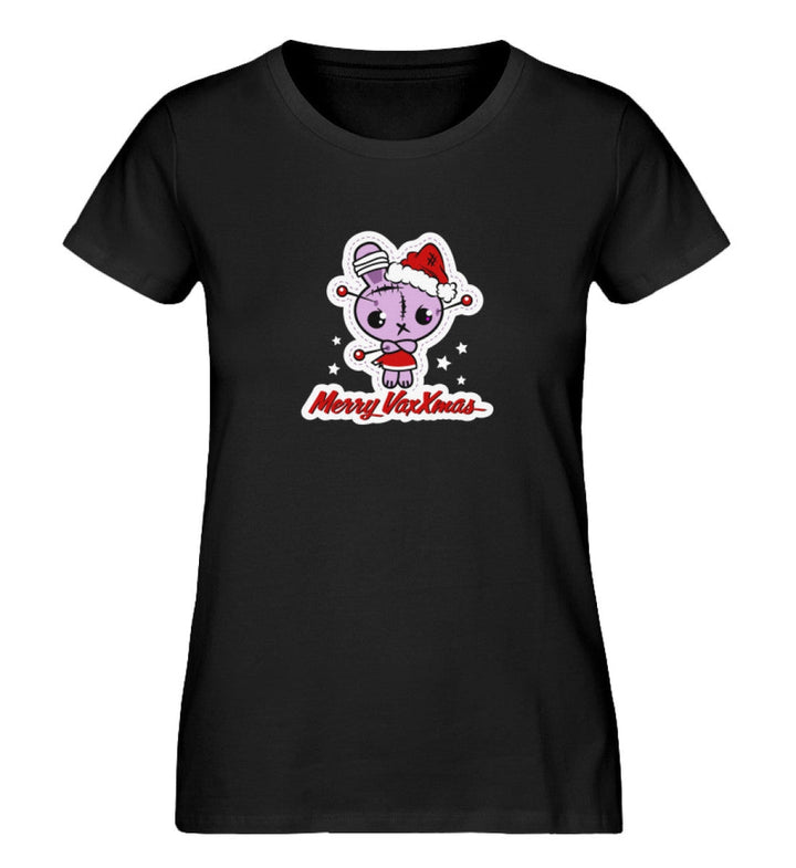 SPASSKULTUR ORGANIC SHIRT MÄDELS • MERRY VAXXMAS-HARLEKINSHOP