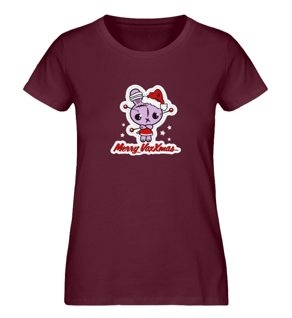 SPASSKULTUR ORGANIC SHIRT MÄDELS • MERRY VAXXMAS-HARLEKINSHOP