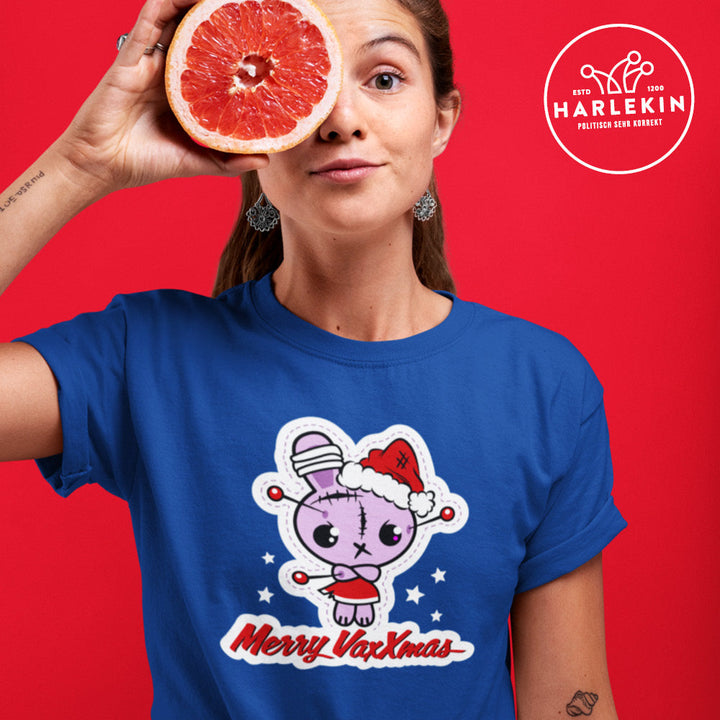 SPASSKULTUR ORGANIC SHIRT MÄDELS • MERRY VAXXMAS-HARLEKINSHOP