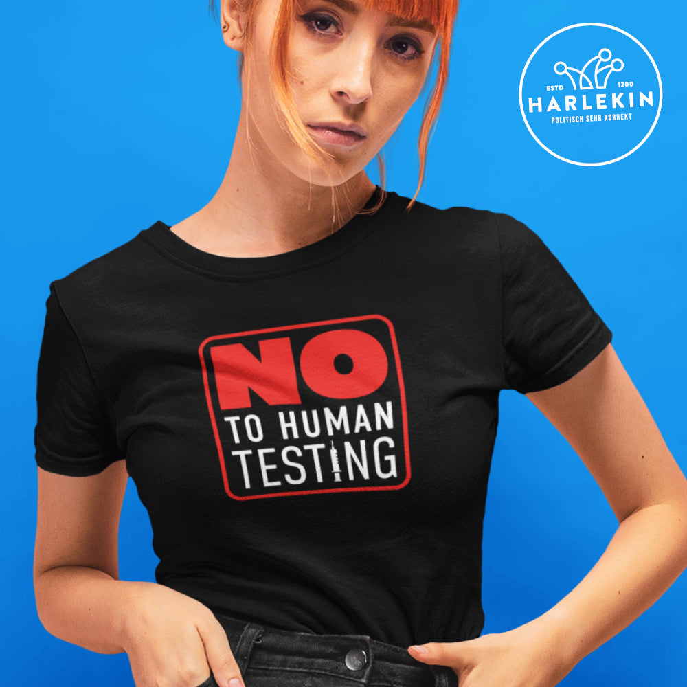 SPASSKULTUR ORGANIC SHIRT MÄDELS • NO HUMAN TESTING-HARLEKINSHOP
