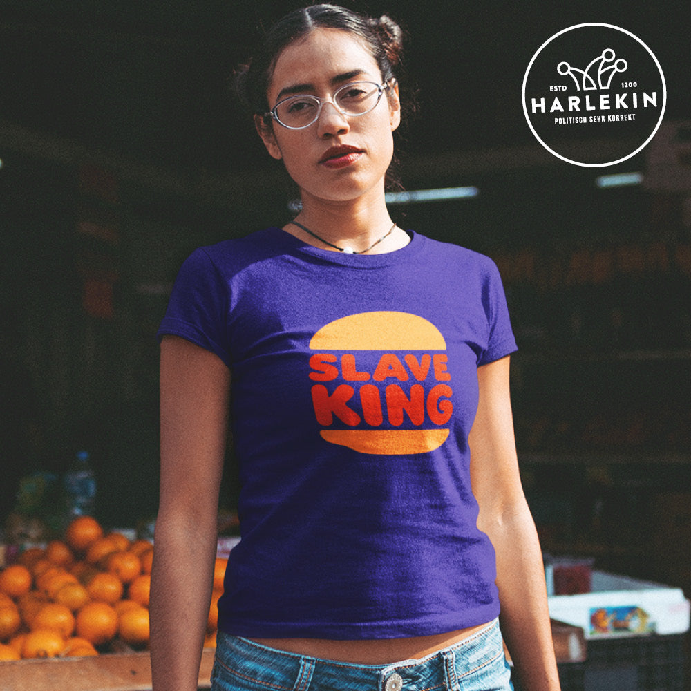 SPASSKULTUR ORGANIC SHIRT MÄDELS • SLAVE KING-HARLEKINSHOP