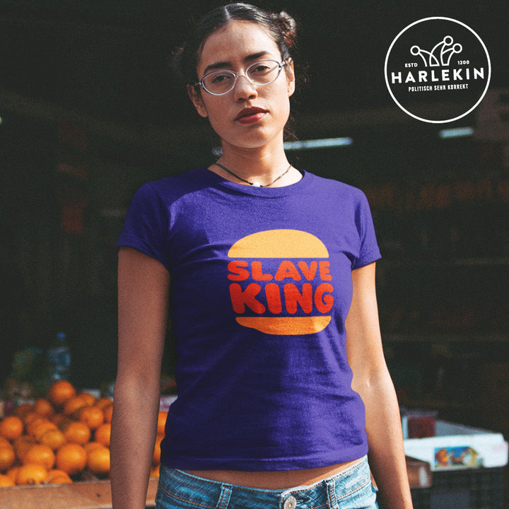 SPASSKULTUR ORGANIC SHIRT MÄDELS • SLAVE KING-HARLEKINSHOP