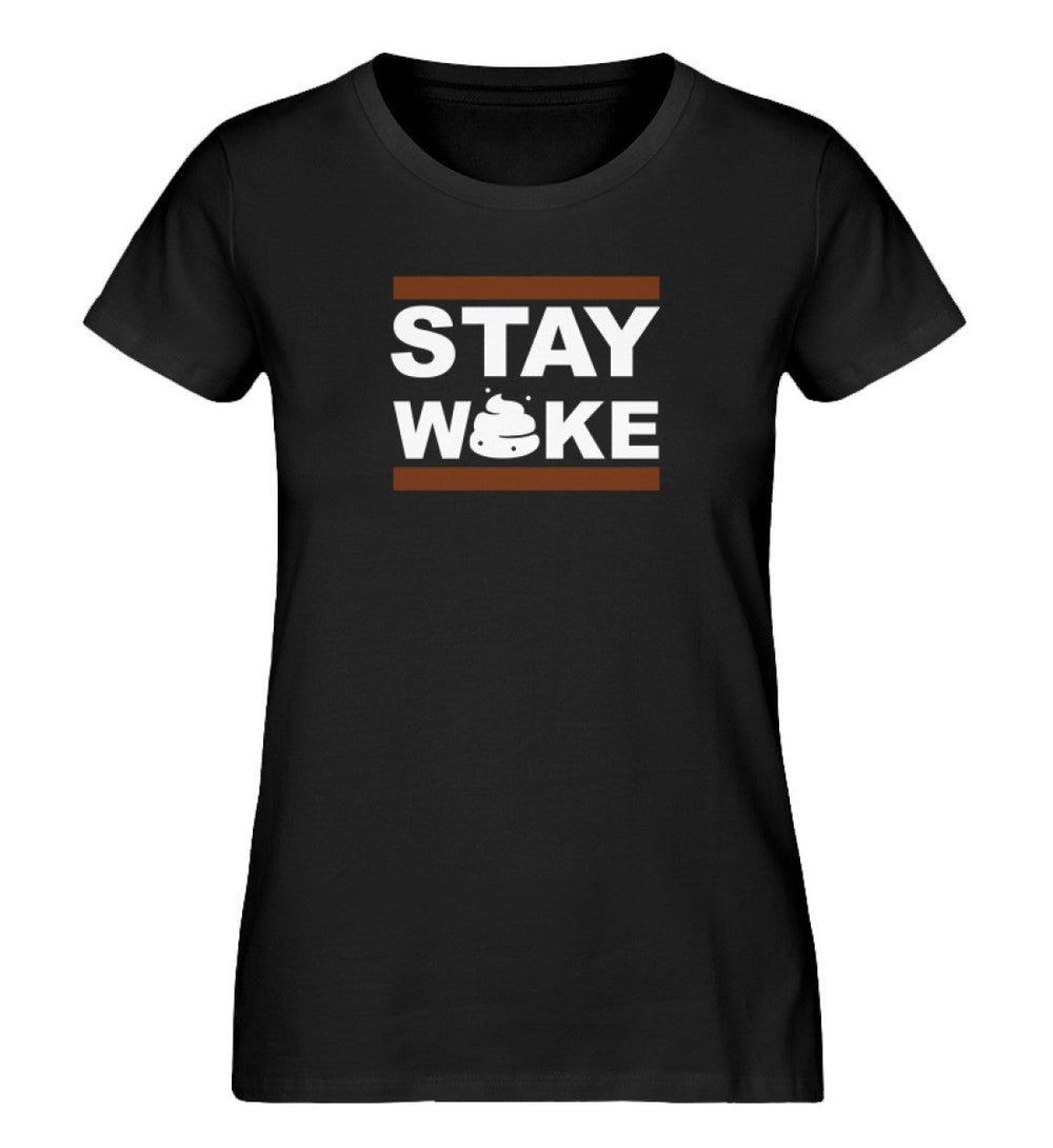 SPASSKULTUR ORGANIC SHIRT MÄDELS • STAY WOKE-HARLEKINSHOP