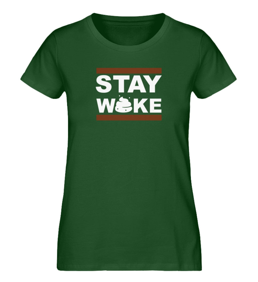 SPASSKULTUR ORGANIC SHIRT MÄDELS • STAY WOKE-HARLEKINSHOP