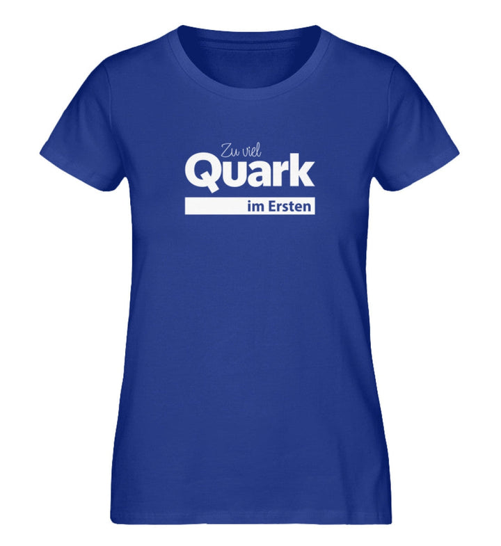 SPASSKULTUR ORGANIC SHIRT MÄDELS • ZU VIEL QUARK IM ERSTEN-HARLEKINSHOP