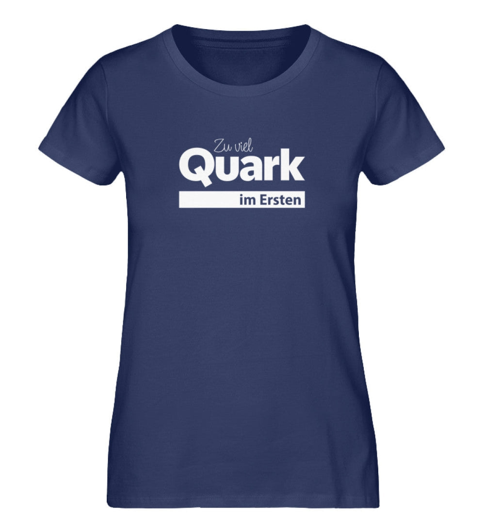 SPASSKULTUR ORGANIC SHIRT MÄDELS • ZU VIEL QUARK IM ERSTEN-HARLEKINSHOP