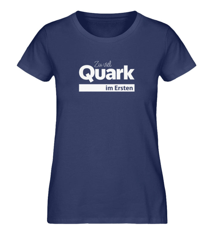 SPASSKULTUR ORGANIC SHIRT MÄDELS • ZU VIEL QUARK IM ERSTEN-HARLEKINSHOP