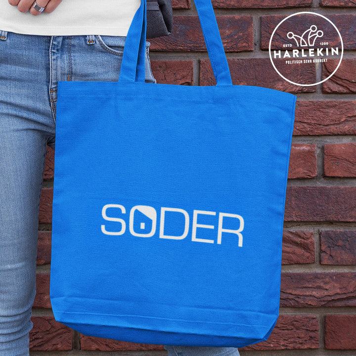 SPASSKULTUR STOFFTASCHE • SODER-HARLEKINSHOP
