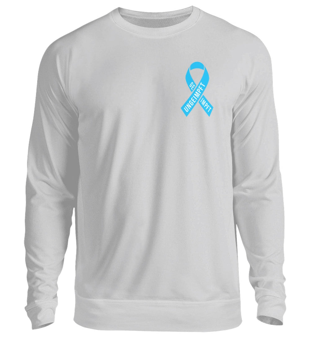 SPASSKULTUR SWEATER BUBEN • SOLISCHLEIFE / SOLIDARITY RIBBON GEIMPFT UNGEIMPFT-HARLEKINSHOP