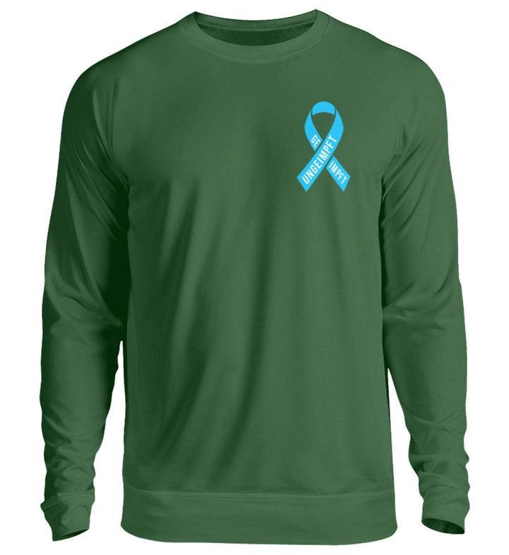 SPASSKULTUR SWEATER BUBEN • SOLISCHLEIFE / SOLIDARITY RIBBON GEIMPFT UNGEIMPFT-HARLEKINSHOP